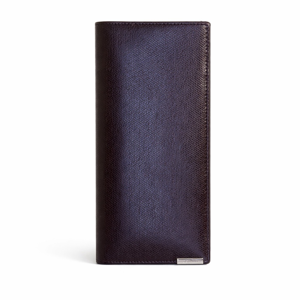 Coach Dark Brown Leather Card Holder